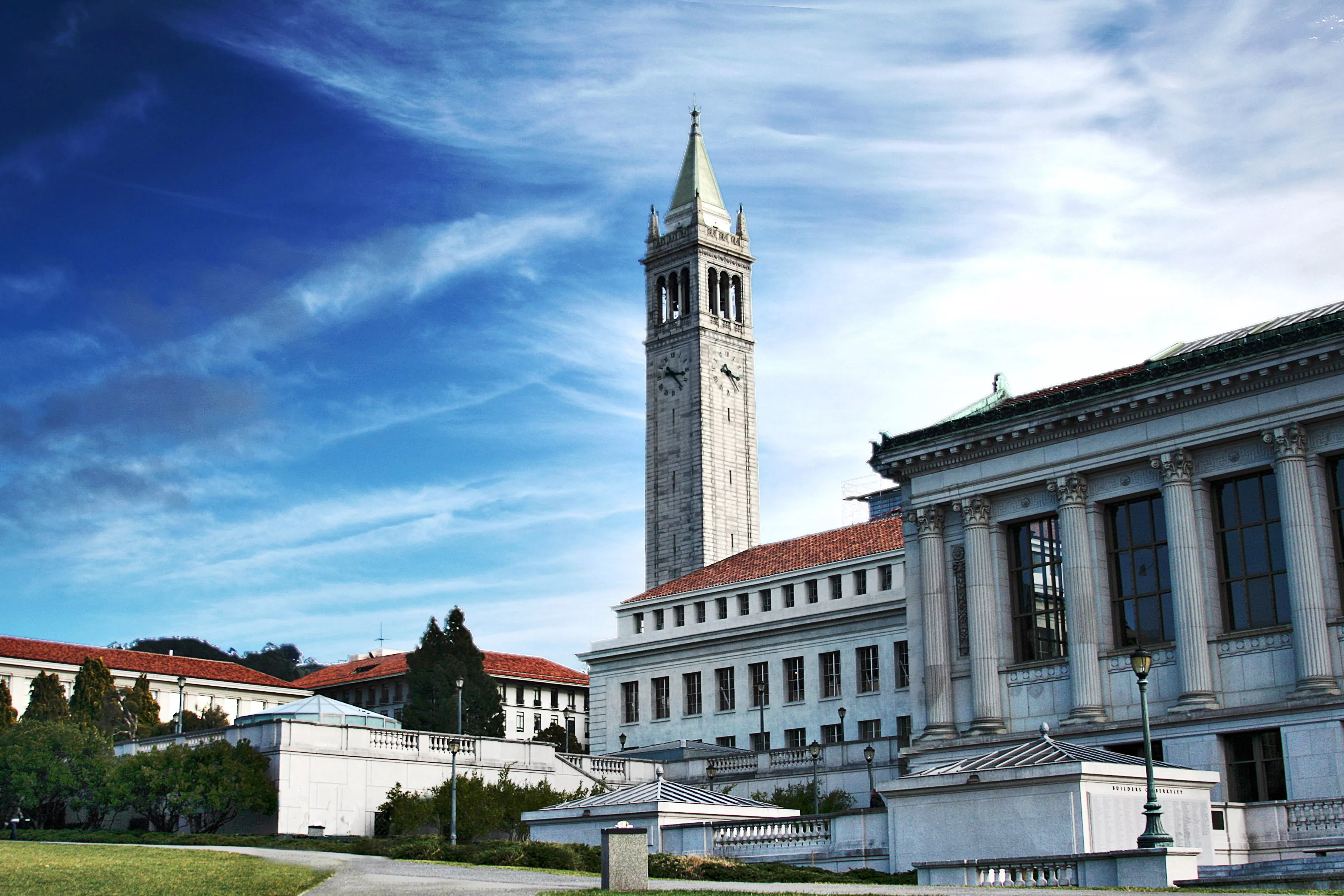 The University of California Berkeley on a sunny day.