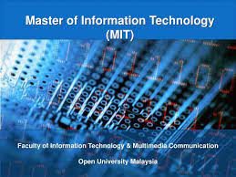 PPT - Master of Information Technology (MIT) PowerPoint Presentation, free  download - ID:3982419