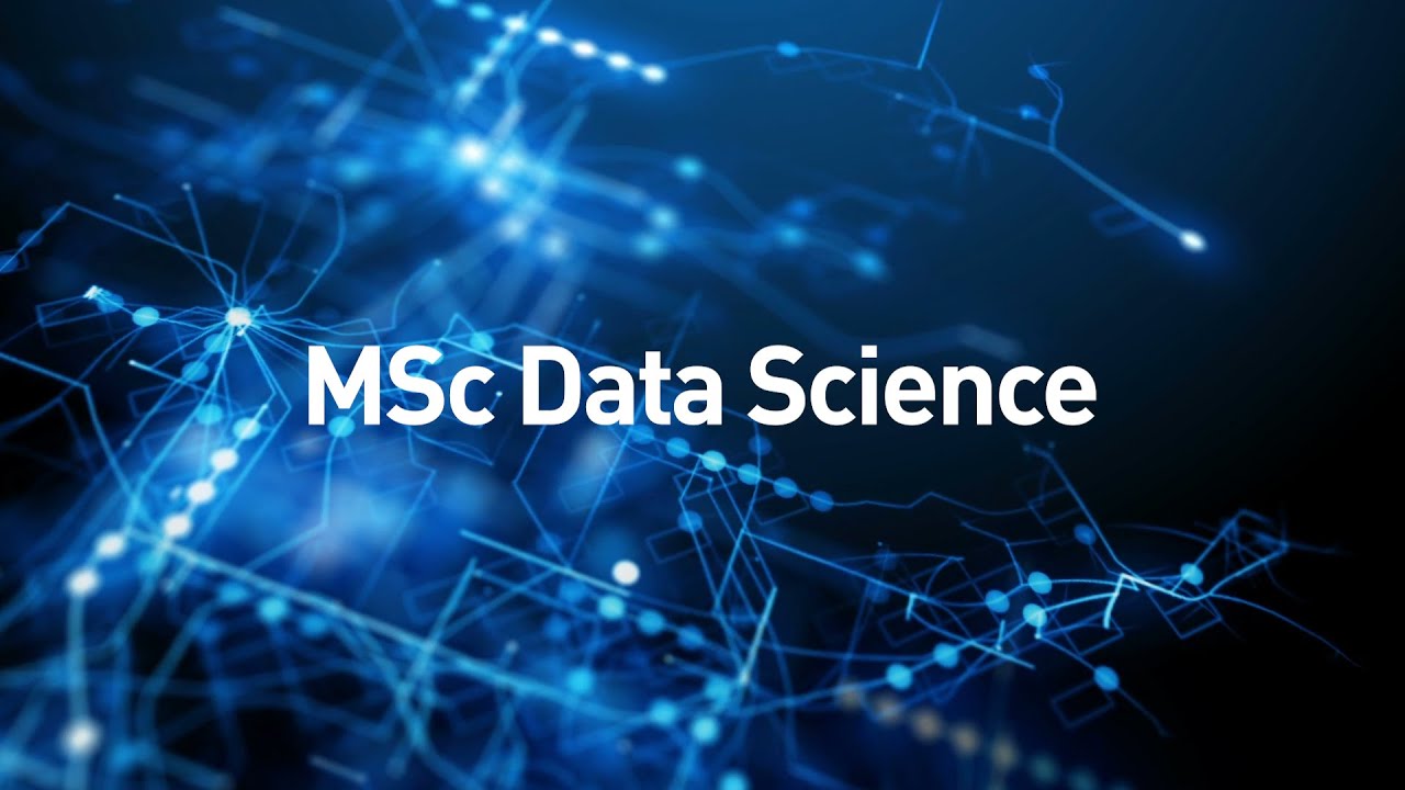 MSc Data Science - YouTube