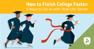 How to Finish College Faster: 6 Ways to Get on with 'Real Life' Sooner |  Rasmussen University