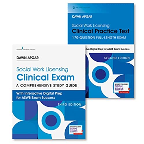 Social Work Licensing Clinical Exam Guide and Practice Test Set: A Comprehensive Study Guide for Success (3rd Edition) – Includes a Total of 340 Questions for the ASWB Licensing Board Exam