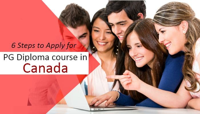6 Steps to Apply for a PG Diploma in Canada