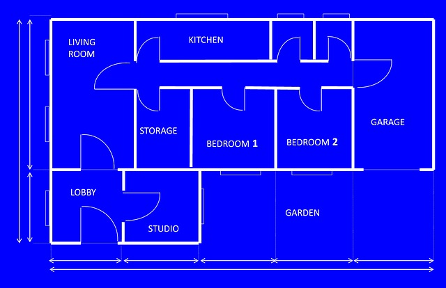 Blue Print Floor Plan