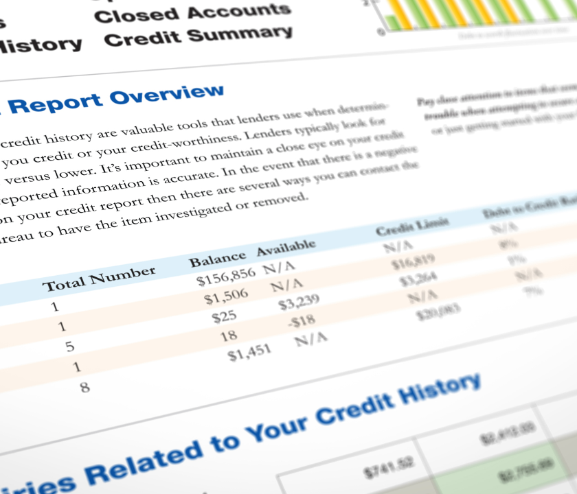 Removing closed accounts from credit report | Bankrate