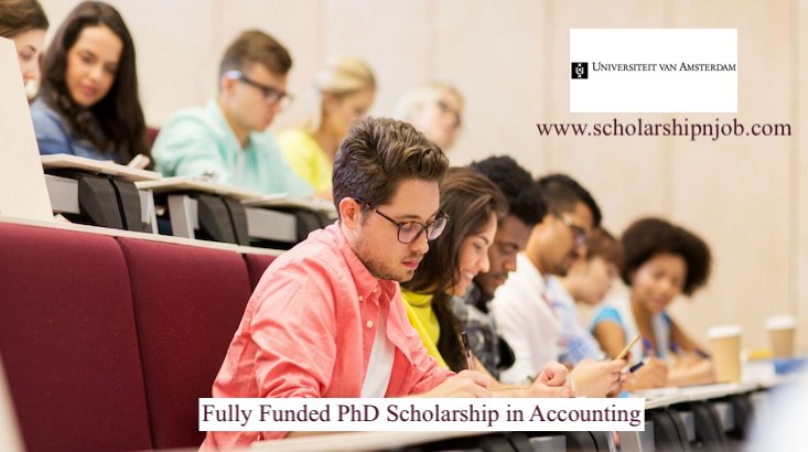 Fully Funded PhD Scholarship in Accounting – Netherlands –  Scholarshipnjob.com