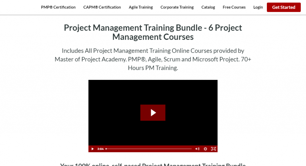 Master of Project Academy Bundled Course by Master of Project Academy