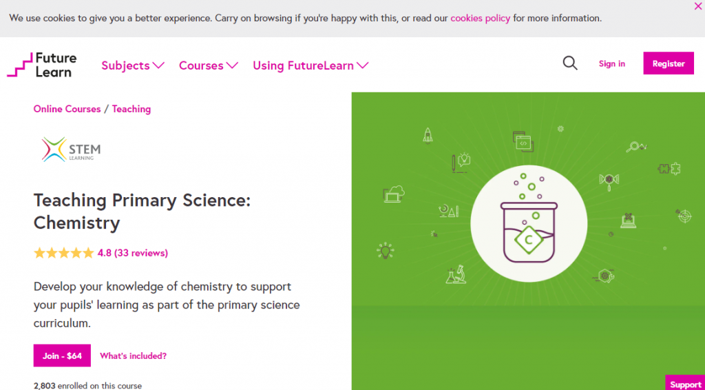 Teaching Primary Sciences - Chemistry by FutureLearn