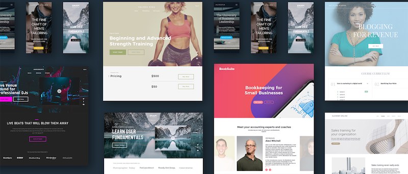 Thinkific Web Design Examples