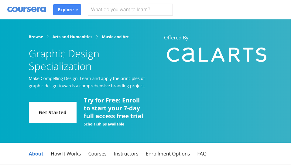 Coursera Design Course