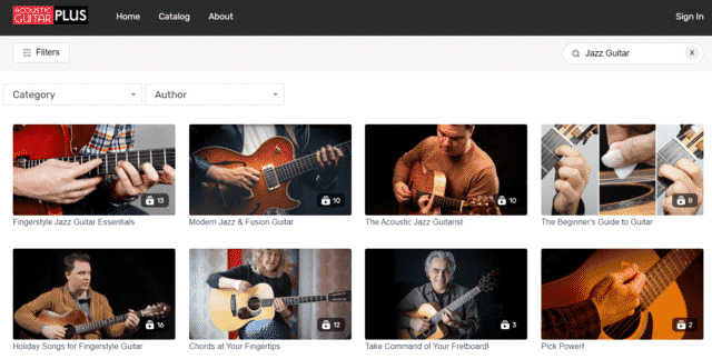 guitarcast learn jazz guitar lessons online